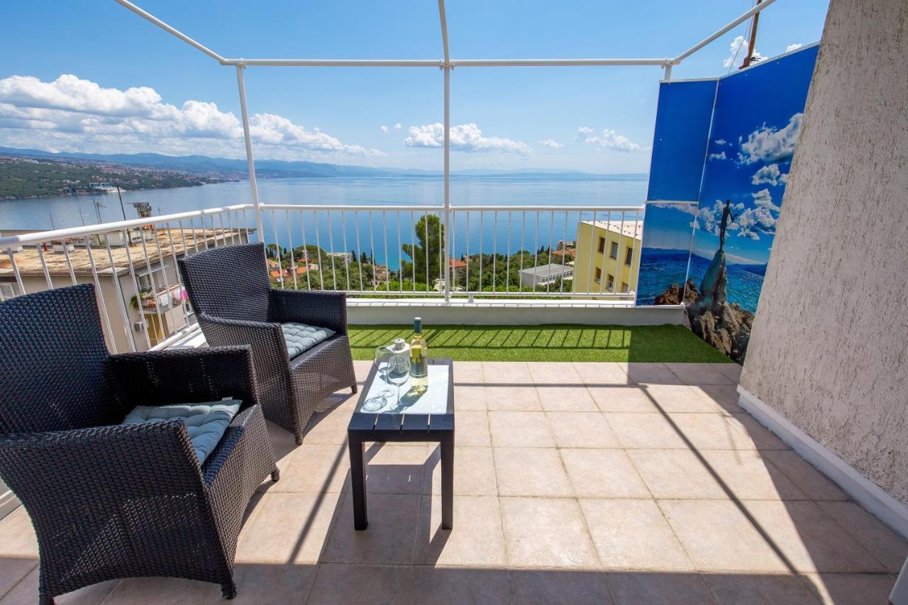Studio apartman Rozi Opatija Bagian luar foto